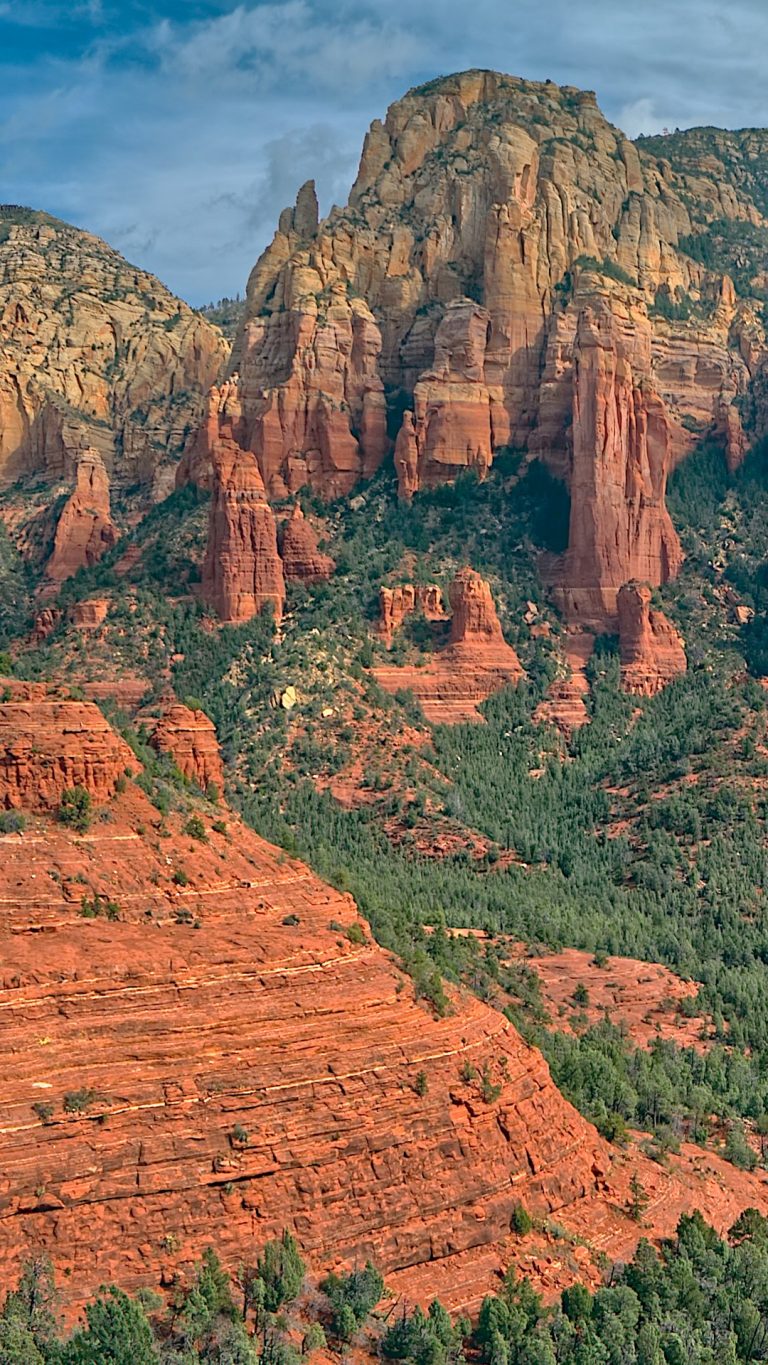 Mormon Canyon In Red Rock Secret Mountain Wilderness Arizona USA