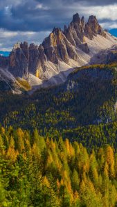 Croda Da Lago E Lastoi De Formin Mountains Dolomites Belluno District