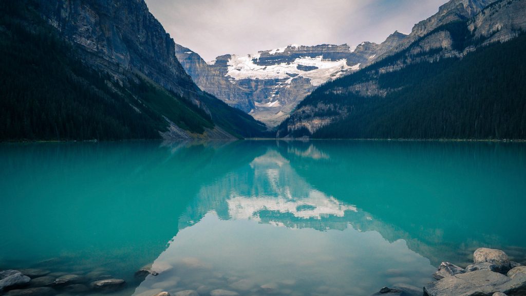 Lake Louise in Banff National Park in Alberta, Canada