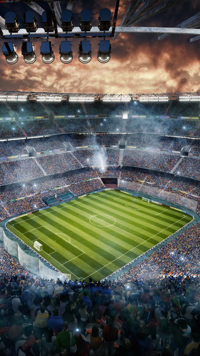 Soccer stadium upper view | Windows 10 Spotlight Images