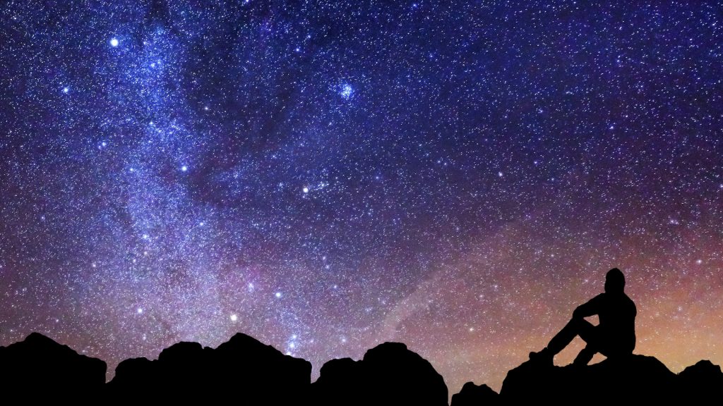 Milky Way from Mauna Kea Observatory, The Big Island, Hawaii, USA