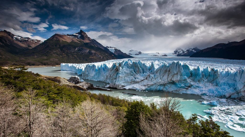 The Perito Moreno Glacier in the Los Glaciares National Park, Argentina