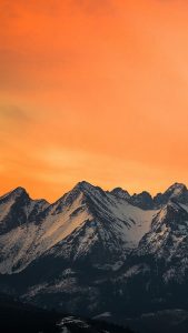 Tatry Bielskie and Tatry Wysokie, Tatra Mountains just before sunrise ...