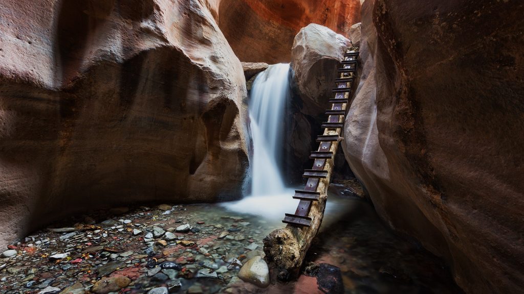 Kanarra Creek Falls, Zion National Park, Utah, USA