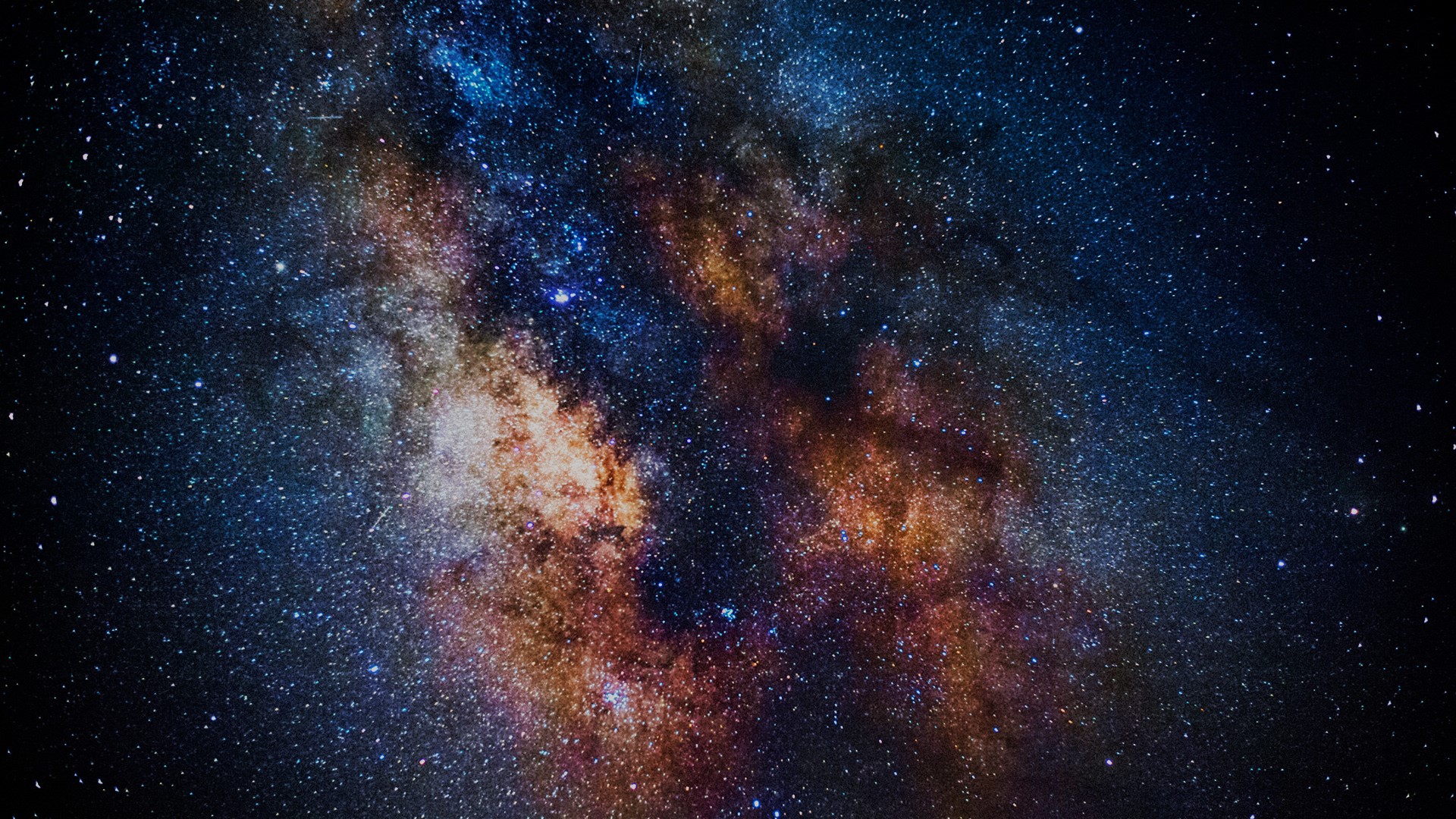 The center of the Milky Way galaxy | Windows 10 Spotlight Images