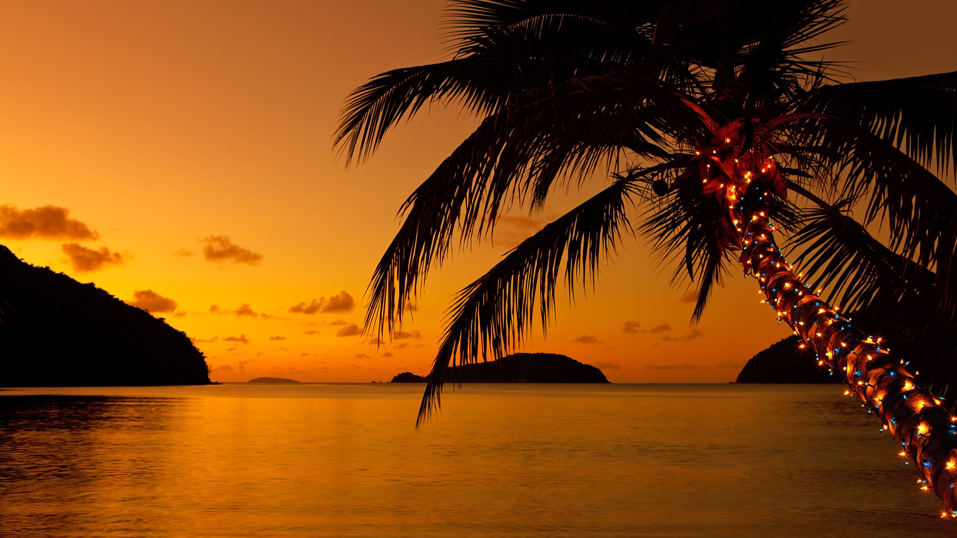 caribbean beaches sunset