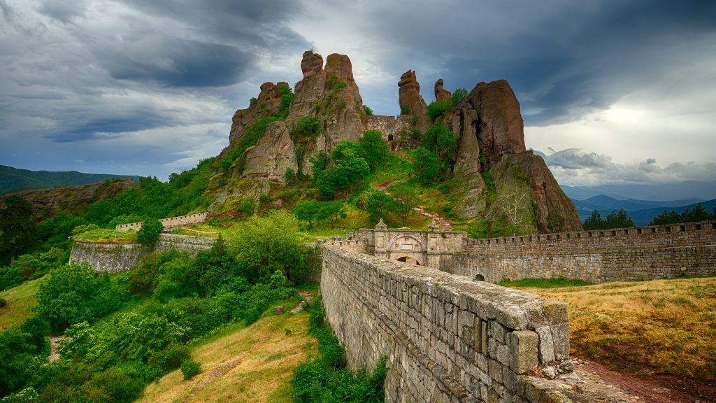 Belogradchik rocks Fortress bulwark, Bulgaria