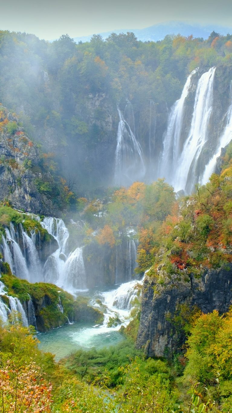 Greatest waterfalls in Plitvice Lakes National Park, Croatia | Windows ...