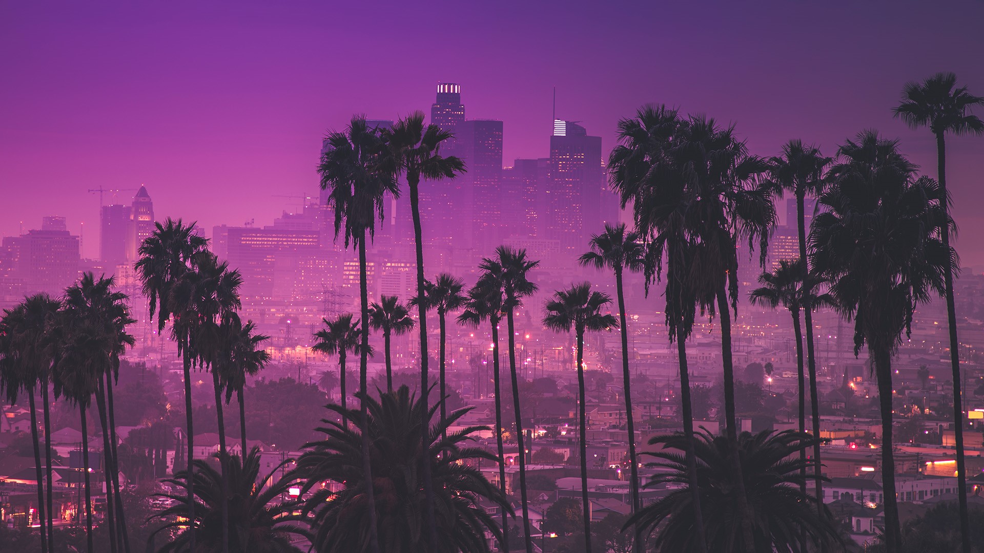 Ultraviolet Downtown Los Angeles, California, USA | Windows Spotlight ...