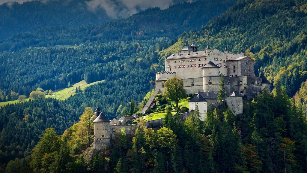 Hohenwerfen Castle, Werfen, Salzburg, Austria