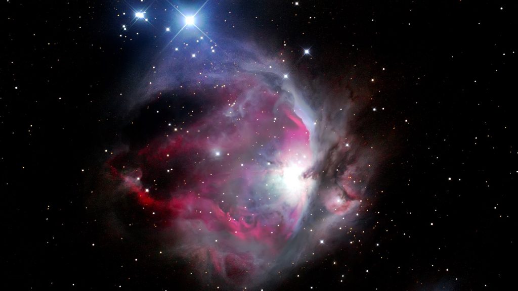Orion Nebula NGC 1976 in the constellation of Orion situated in the Milky Way