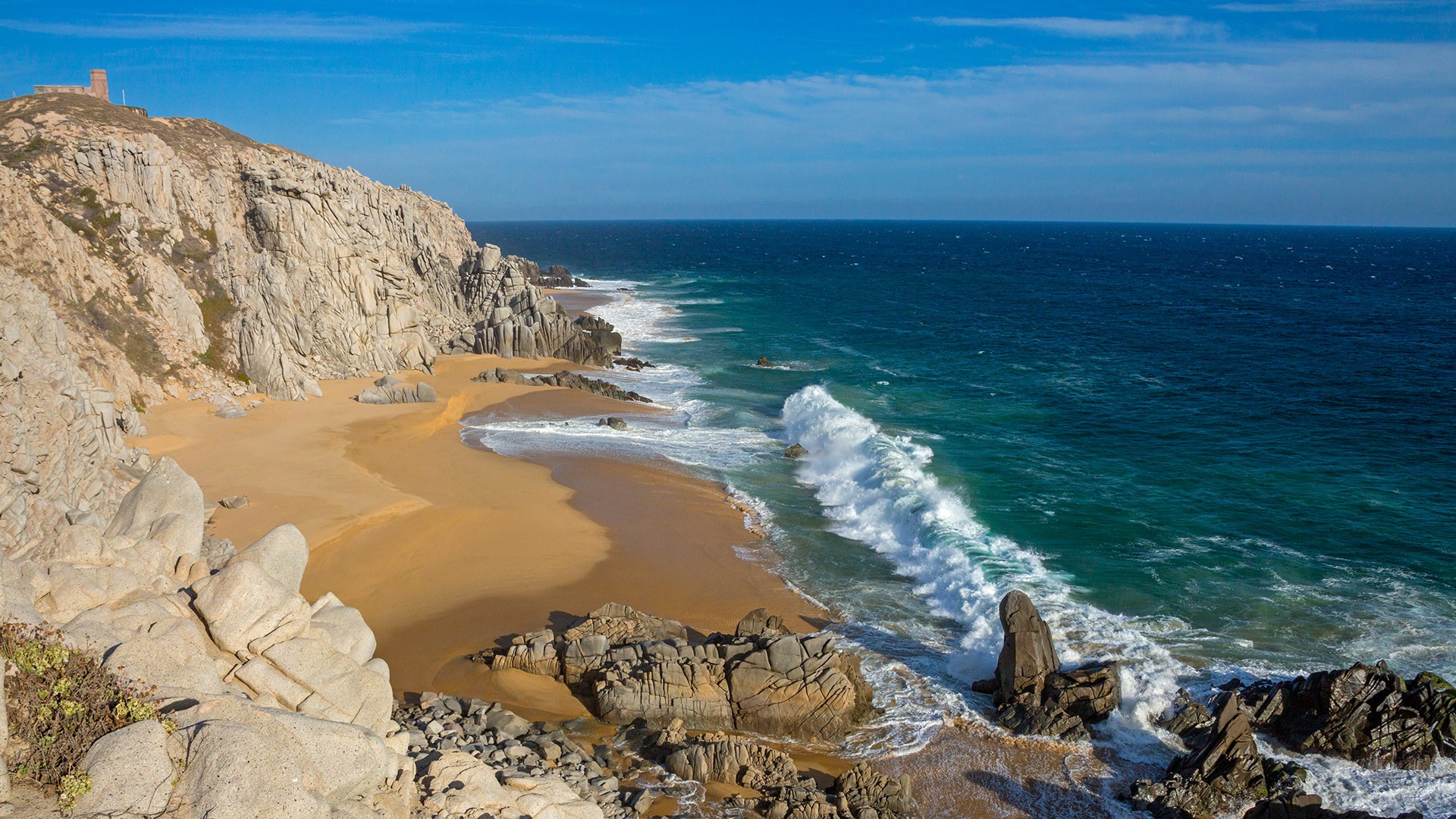 Pacific Beach at Quivira Golf Course, Cabo San Lucas, Baja California Sur, ...