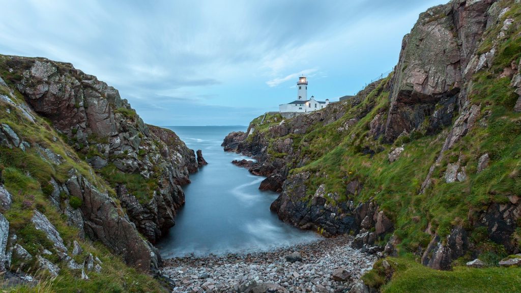 Fanad Head lighthouse on the most northernly coast of Ireland in Co. Donegal