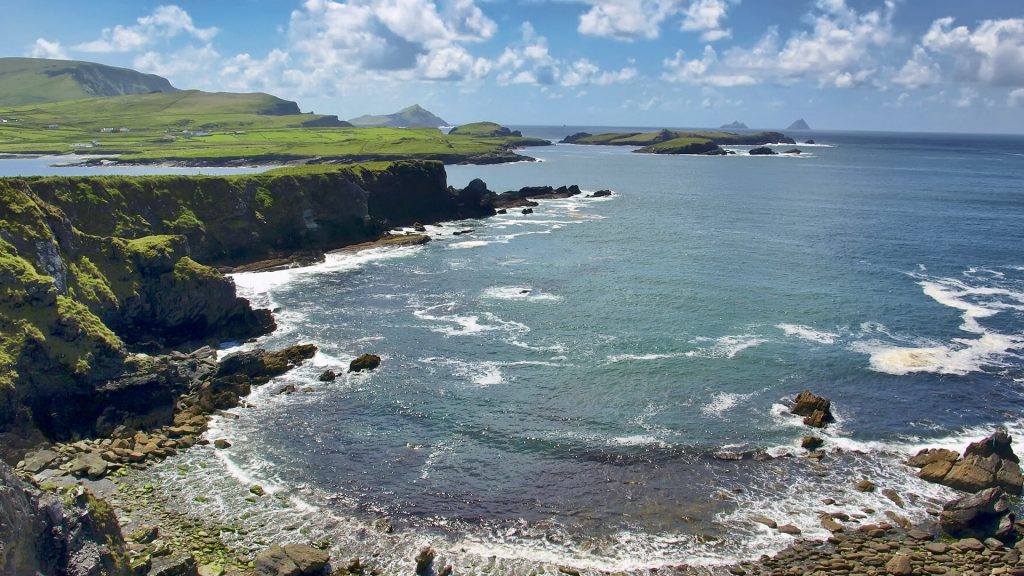 Seascape, Ring of Kerry, Skellig Island, Ireland