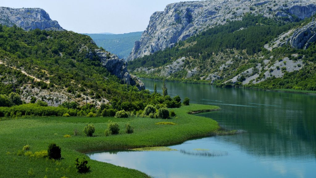 Krka river, Krka National Park, Roški Slap, Croatia