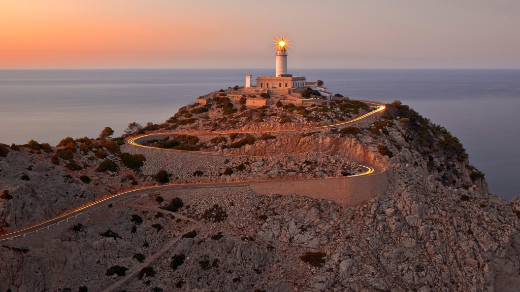 Lighthouse of Cap de Formentor, Majorca, Balearic Islands, Spain