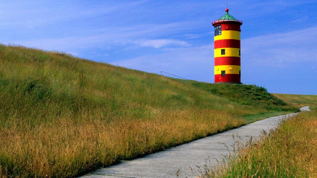 Lighthouse of Pilsum, Lower Saxony, Greetsiel, Germany