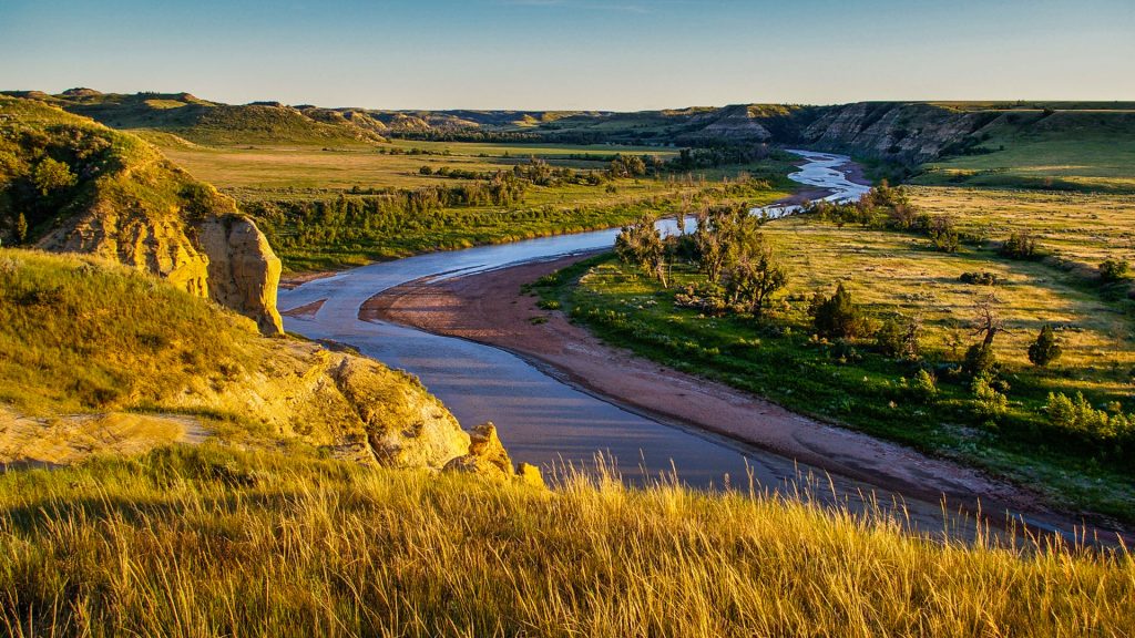 Great Plains, Badlands, Theodore Roosevelt National Park, North Dakota, USA