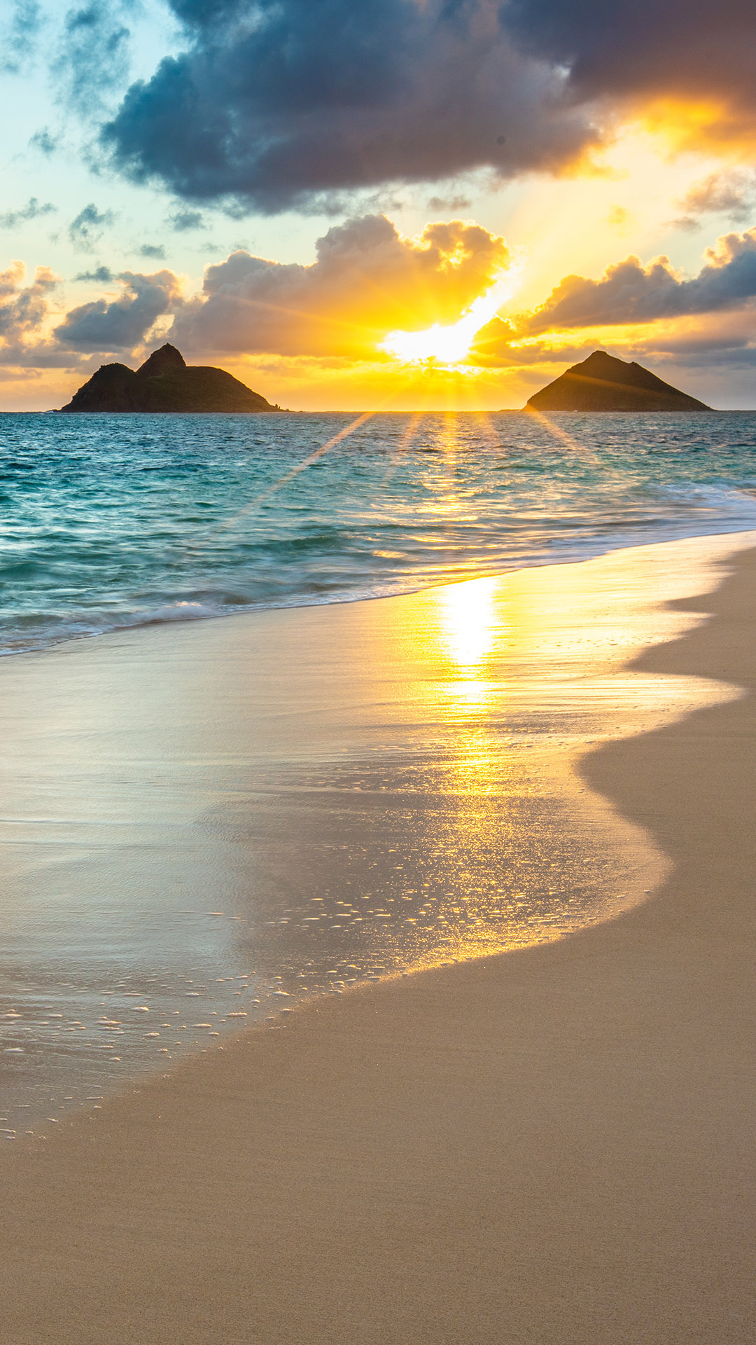 beautiful beaches sunrise