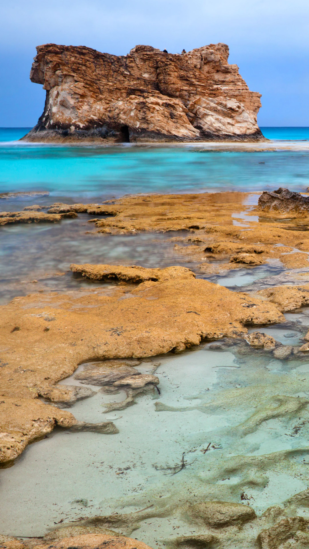 View Of Sea Landscape And Cleopatra s Beach Rocks Near Marsa Matruh In 