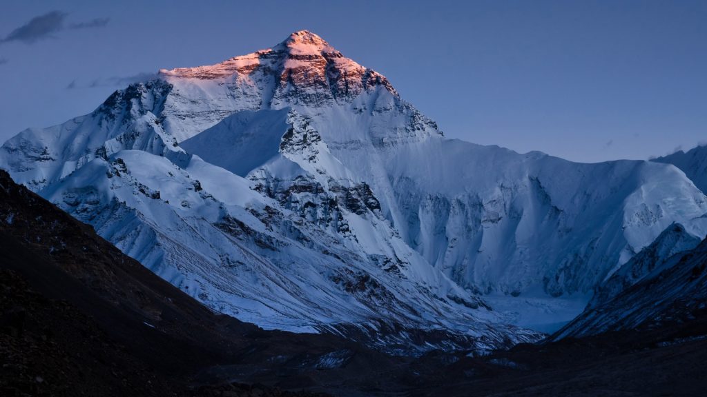 Sunset on Mount Everest, Himalayas