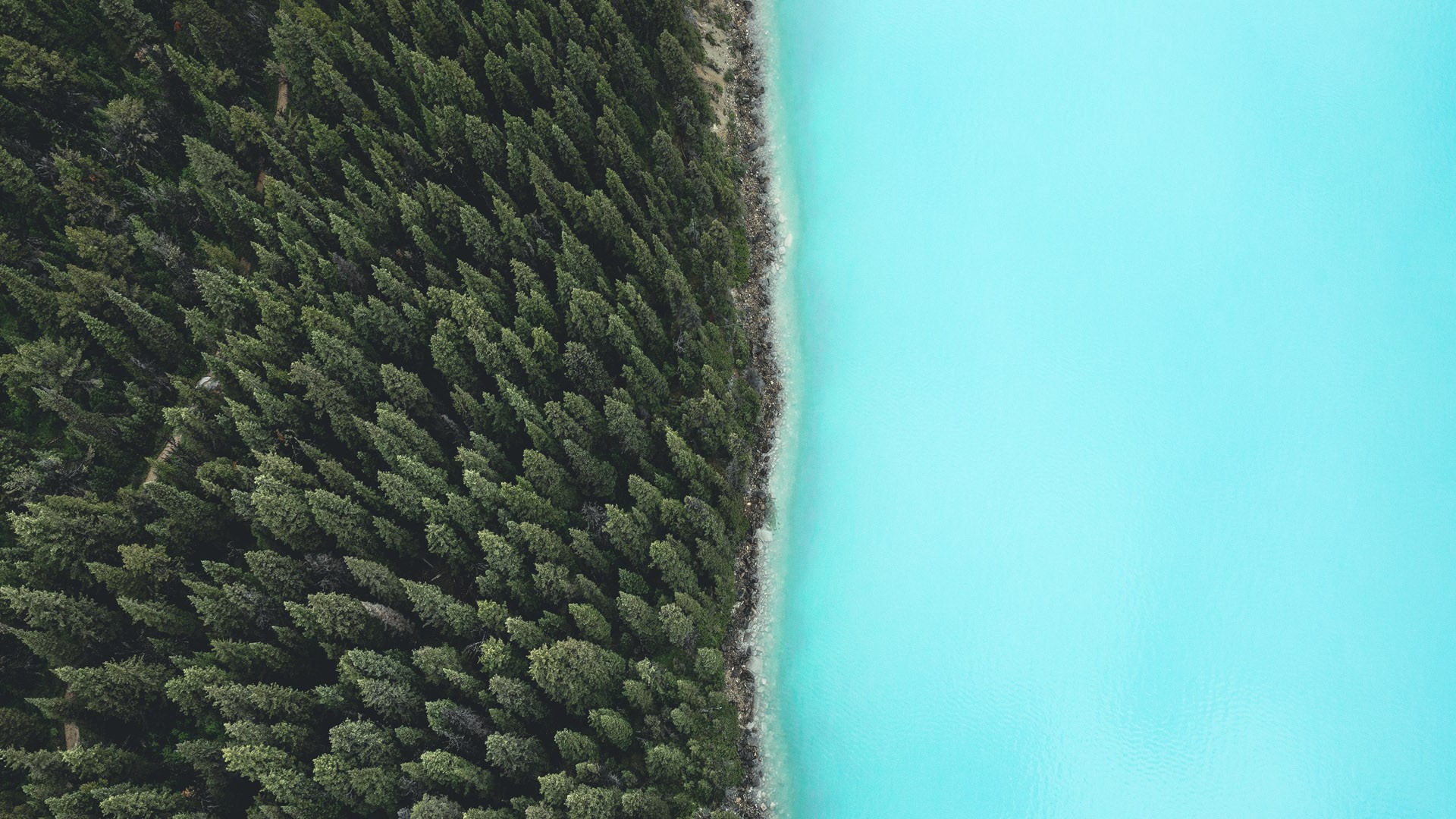 Aerial View Of Berg Lake British Columbia Canada Windows Spotlight 