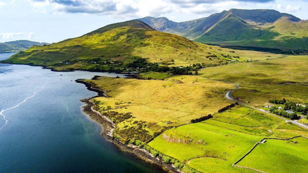 Killary Harbour or Killary Fjord, North Connemara spectacular scenery, Ireland