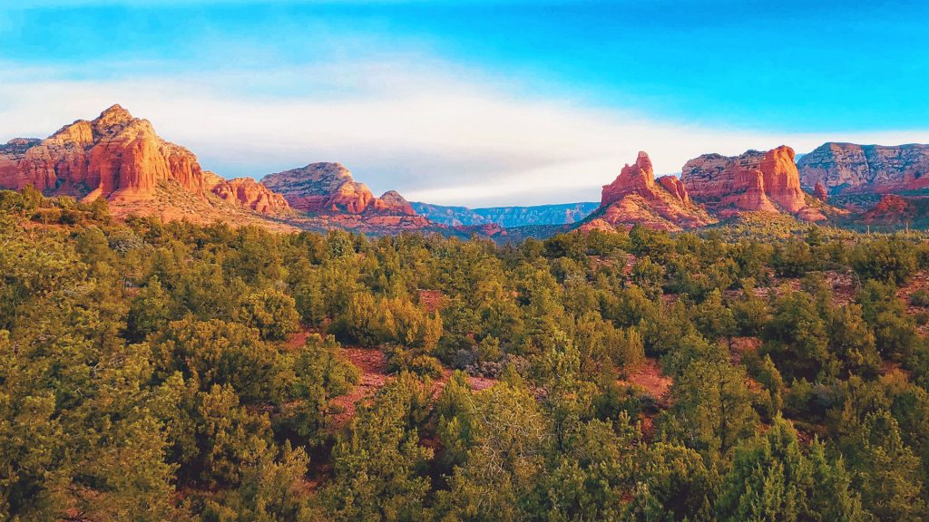 Red rock landscape, Sedona, Arizona, USA