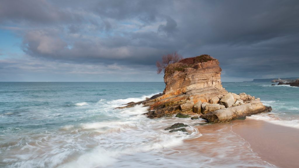 Playa del Camello beach, Santander, northern Spain