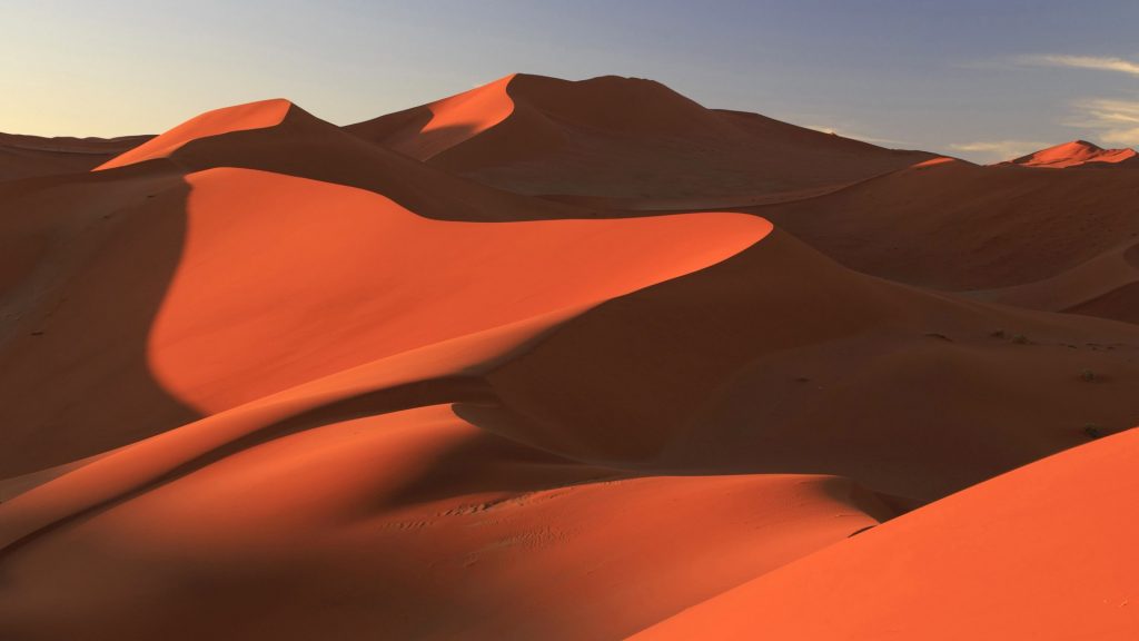 Sossusvlei sand dunes, Namib-Naukluft National Park, Namib Desert, Hardap, Namibia