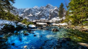 Rybi stream flowing out of the Morskie Oko lake, Tatra Mountains national park, Poland 1700796092dec1458602584338c4cd87