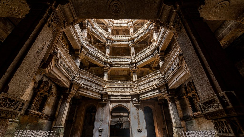 Adalaj or Rudabai Stepwell, near Gandhinagar, Gujarat, India